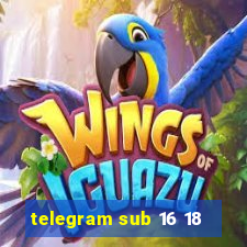 telegram sub 16 18