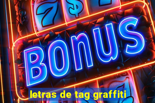 letras de tag graffiti