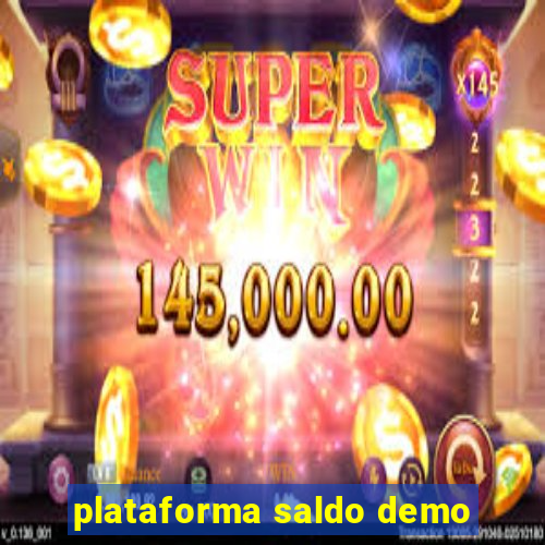 plataforma saldo demo