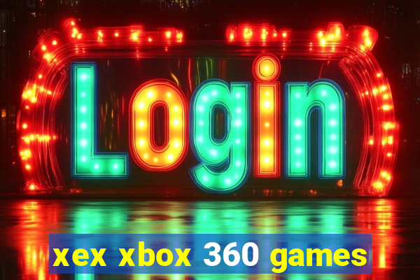 xex xbox 360 games