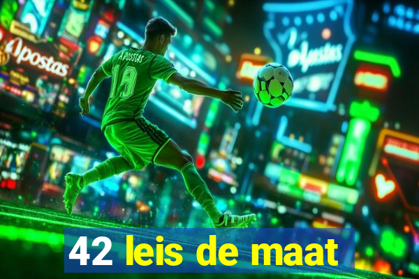 42 leis de maat