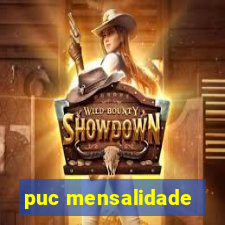 puc mensalidade