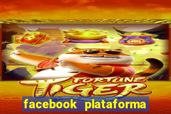 facebook plataforma pagando no cadastro