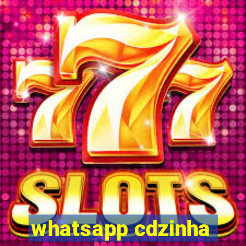 whatsapp cdzinha