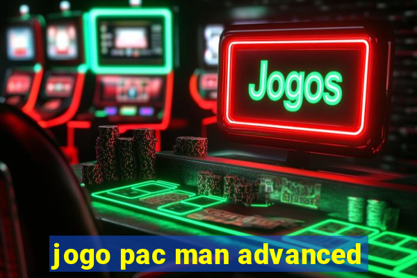 jogo pac man advanced