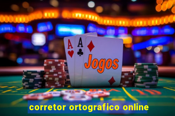 corretor ortografico online