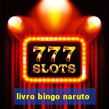 livro bingo naruto