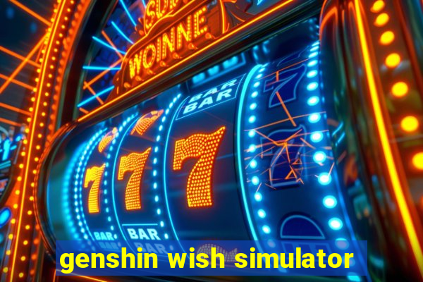 genshin wish simulator