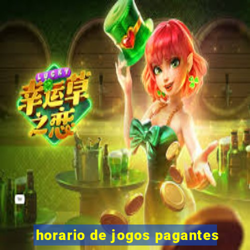 horario de jogos pagantes