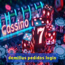 demillus pedidos login