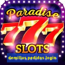 demillus pedidos login