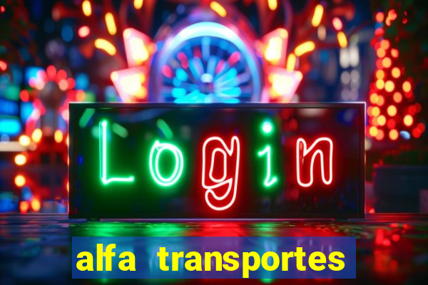 alfa transportes novo hamburgo