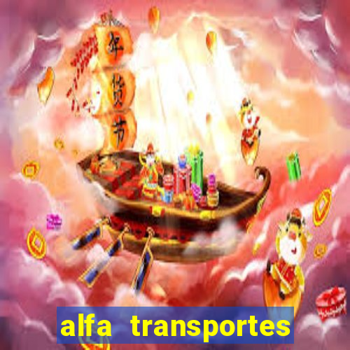 alfa transportes novo hamburgo