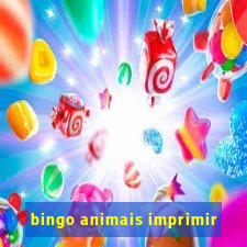 bingo animais imprimir