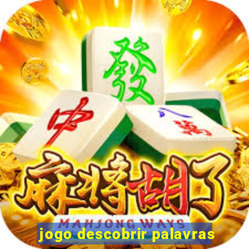 jogo descobrir palavras