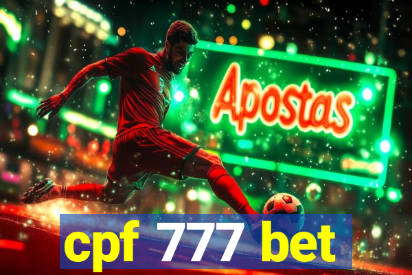 cpf 777 bet