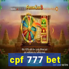 cpf 777 bet