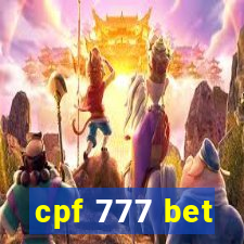 cpf 777 bet