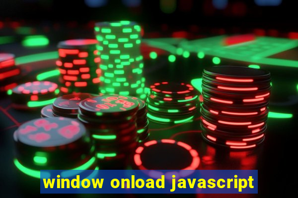 window onload javascript