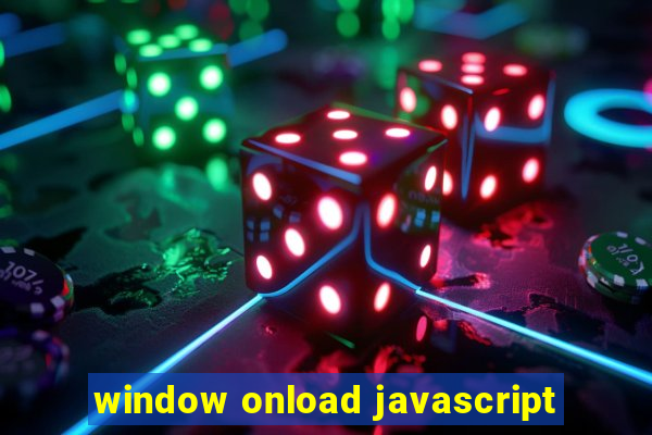 window onload javascript