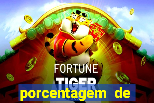 porcentagem de pagamento fortune tiger