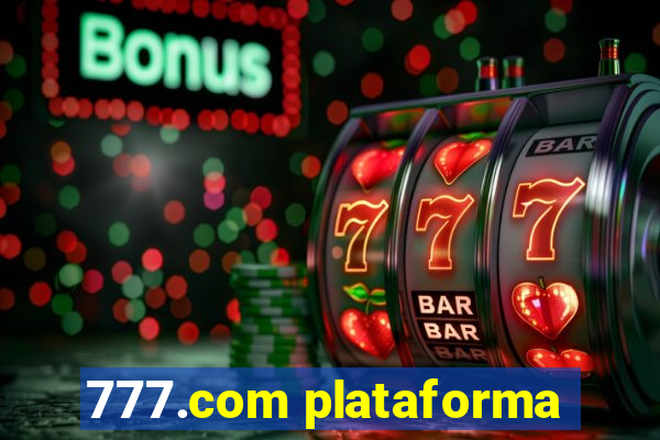 777.com plataforma