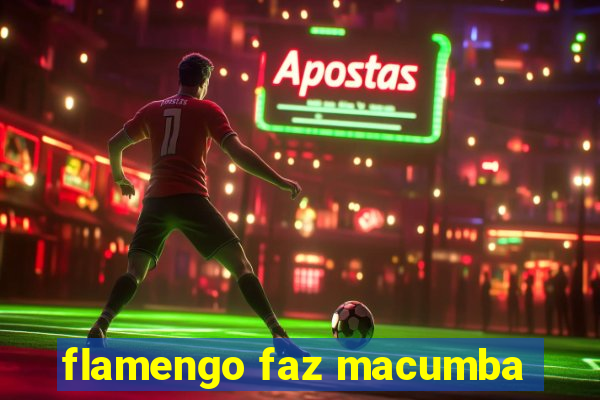 flamengo faz macumba