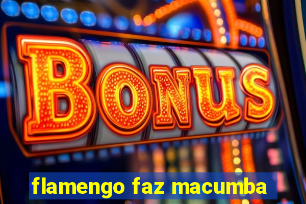 flamengo faz macumba