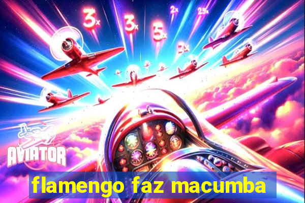 flamengo faz macumba