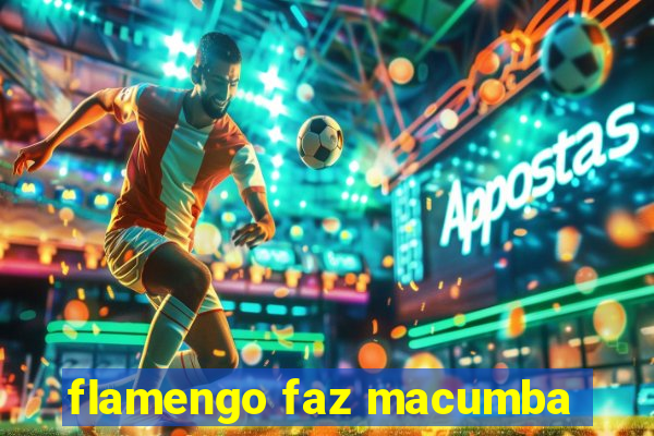 flamengo faz macumba