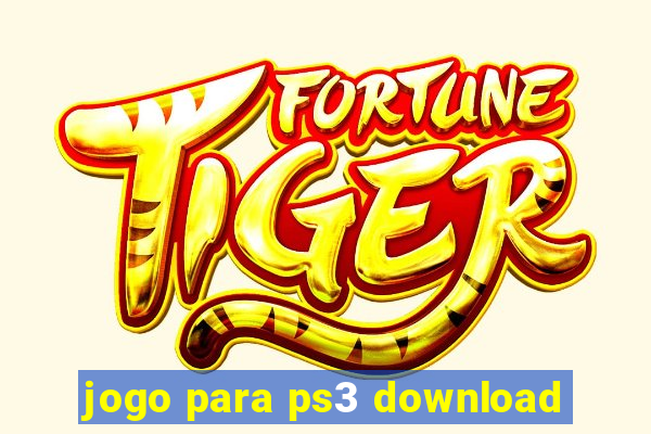 jogo para ps3 download