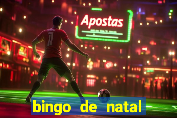 bingo de natal para imprimir gratis