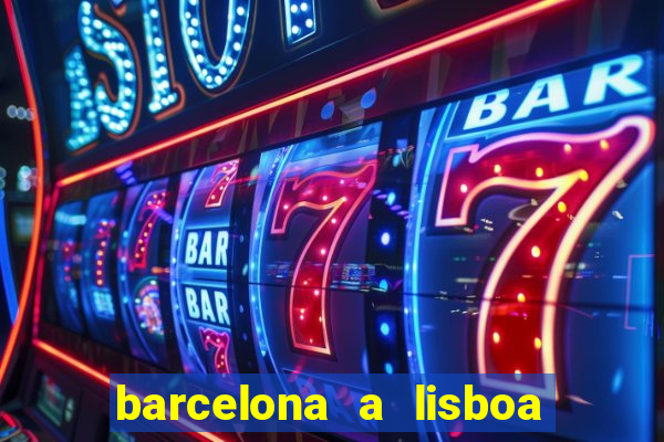 barcelona a lisboa de trem