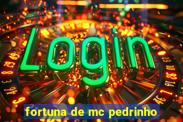 fortuna de mc pedrinho