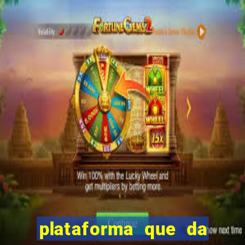 plataforma que da 30 reais para jogar