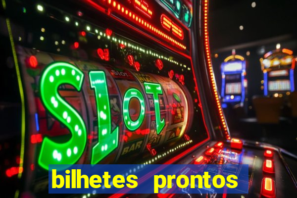 bilhetes prontos apostas esportivas