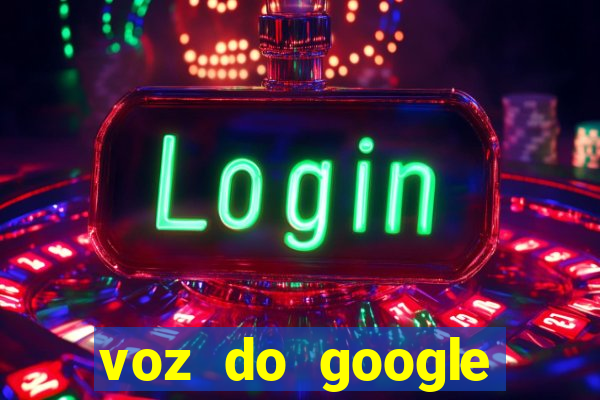 voz do google tradutor homem