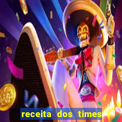 receita dos times brasileiros 2024