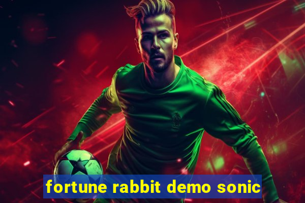 fortune rabbit demo sonic