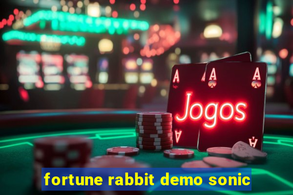 fortune rabbit demo sonic