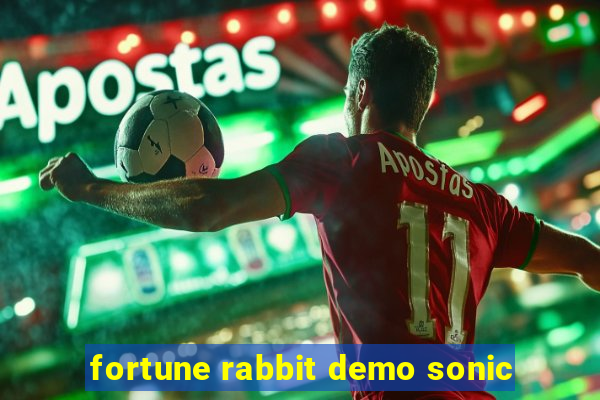 fortune rabbit demo sonic