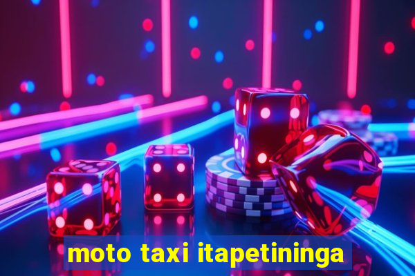 moto taxi itapetininga