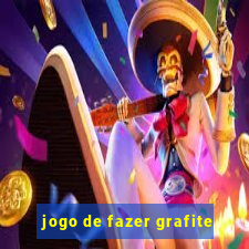 jogo de fazer grafite