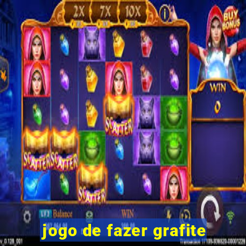 jogo de fazer grafite