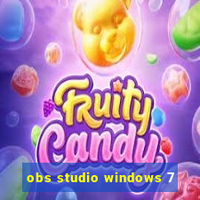 obs studio windows 7