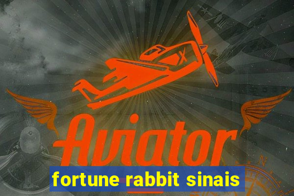 fortune rabbit sinais