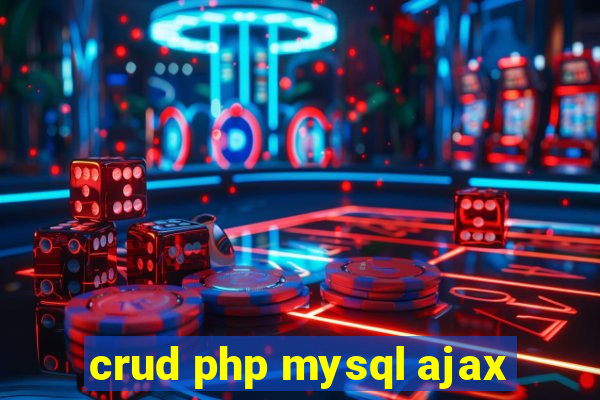 crud php mysql ajax