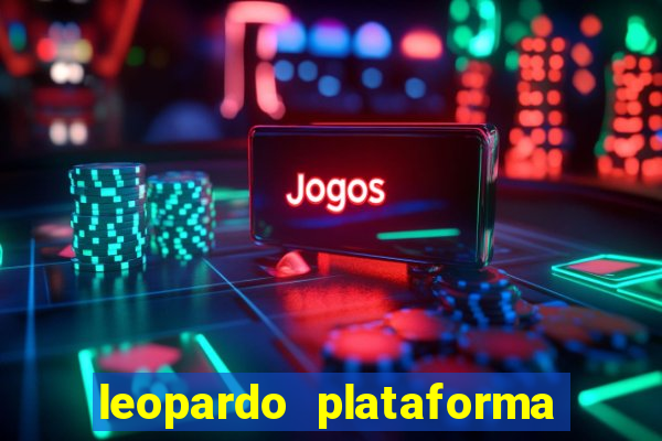 leopardo plataforma de jogos