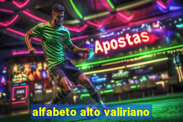 alfabeto alto valiriano