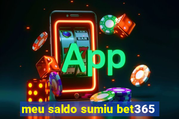 meu saldo sumiu bet365